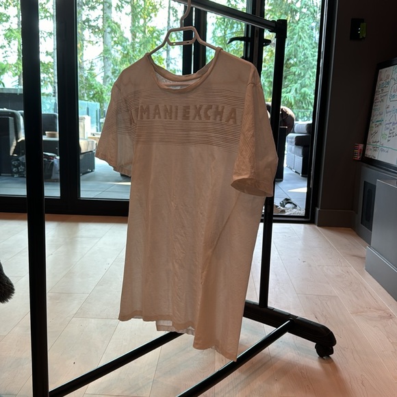 Classic Armani Exchange White Tee - Picture 2 of 3
